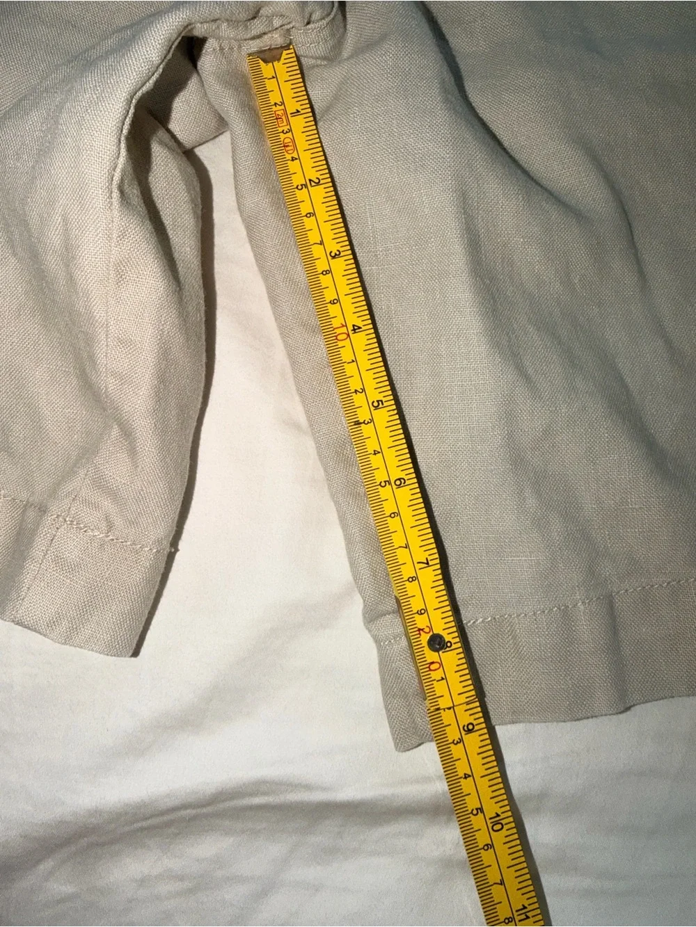Luau Linen Men’s Tan Shorts